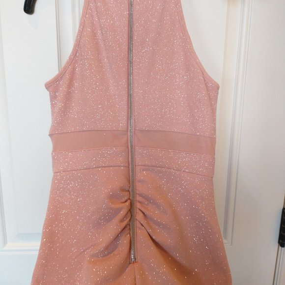 Le Chateau bandeau style dress, NWT, light pink with sparkles - Picture 7 of 11